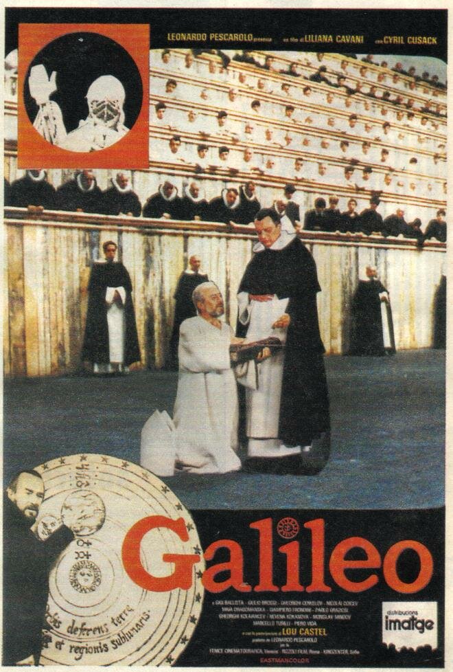 Галилео Галилей (1968) постер